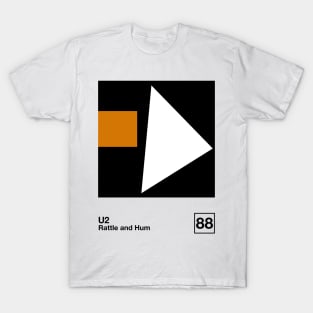 Rattle And Hum / Minimalist Style Graphic Poster Design T-Shirt